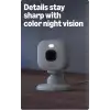 Blink Mini 2K+ (Yeni Model) - 2K Çözünürlük, Renkli Gece Görüşü 2 Kamera - Beyaz