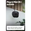 Blink Mini 2K+ (Yeni Model) - 2K Çözünürlük, Renkli Gece Görüşü 2 Kamera - Siyah