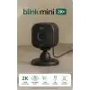 Blink Mini 2K+ (Yeni Model) - 2K Çözünürlük, Renkli Gece Görüşü 3 Kamera - Siyah