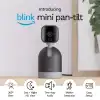 Blink Mini Pan-Tilt Kamera - Dönen İç Mekan Kamerası, Siyah