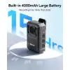 Boblov KJ23Pro 2K Vücut Kamerası, Gece Görüşlü 256GB, 15 Saat Kesintisiz Kayıt