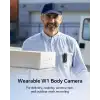Boblov W1 128GB HD 1080P Vücuda Takılan Giyilebilir Kamera, 2 Klipsli
