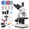 BOGRINUO 40X-5000X Bileşik Trinoküler USB Dijital Mikroskop