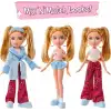 Bratz Pijama Partisi Cloe Moda Bebeği ve 2 Takım Pijama