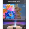 CiBest 1080P Full HD Taşınabilir Dış Mekan Projektörü, 12000L