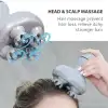 COMFIER Kablosuz Elektrikli Saç Derisi Masaj Cihazı - Açık Mavi