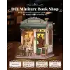 CUTEBEE DIY Ahşap Minyatür Ev Seti Kitaplık