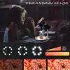Dcorn 4.3 Inc LCD Dijital Mikroskop, 8 Ayarlanabilir LED Işıklı 10X-1000X