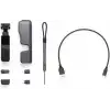 DJI Pocket 2 Creator Combo 3 Eksenli Gimbal Sabitleyici 4K Kamera