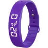 E-Vibra Fitness Takip Bluetooth ve Uygulama Yok Telefon Gerektirmez - Mor