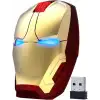 ECOiNVA Kablosuz Iron Man Mouse 2.4G Optik - Gold