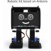 ELEGOO Penguin Bot İki Ayaklı Robot Kiti Uyumlu - Siyah