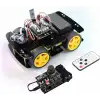 FREENOVE 4WD Araç Kiti, RF Uzaktan Kumandalı (Arduino IDE Uyumlu)