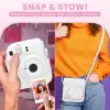 Fujifilm Instax Mini 12 Anlık Fotoğraf Makinesi/Minimate Özel Kılıf/10 Sayfa - Beyaz