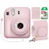 Fujifilm Instax Mini 12 Anlık Fotoğraf Makinesi/Minimate Özel Kılıf/10 Sayfa - Pembe