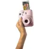 Fujifilm Instax Mini 12 Anlık Fotoğraf Makinesi/ Minimate Özel Kılıf/20 Sayfa/İkili Paket - Pembe