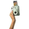 Fujifilm Instax Mini 12 Anlık Fotoğraf Makinesi/ Minimate Özel Kılıf/20 Sayfa/İkili Paket - Yeşil
