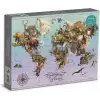 Galison Kelebek Görünümlü Dünya Haritası Puzzle