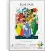 Galison Mavi Vazo Ahşap Puzzle