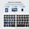 GEODMAER Büyük Touchpad Katlanabilir Bluetooth Klavye