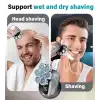 Gisaae Geliştirilmiş 7D Baş Tıraş Makineleri - Kel Erkekler İçin
