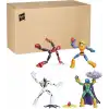 Hasbro Spider Man Marvel Bend and Flex 4lü Figür Seti
