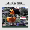 Heapets Kamera, Güneş Enerjili 2K HD Video - Turuncu