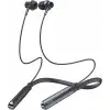 HTC Boyun Bantlı Bluetooth Kulaklık, Manyetik Stereo Kulaklık - Siyah