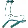 HTC Boyun Bantlı Bluetooth Kulaklık, Manyetik Stereo Kulaklık - Yeşil
