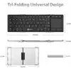 iClever Hassas TouchPadli Katlanır Bluetooth Klavye
