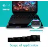 IETS GT300 Çift Üflemeli Laptop Soğutucusu - 35.5-43 cm