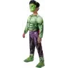 Jazwares Marvel Erkek Çocuklar İçin Deluxe Hulk Kostümü