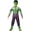 Jazwares Marvel Erkek Çocuklar İçin Deluxe Hulk Kostümü