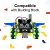 KEYESTUDIO 4WD Mecanum PICO Robot Araba - Raspberry Pi Pico Dahil
