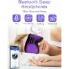 LC-dolida 3D Uyku Maskesi - Bluetooth Kablosuz Müzik - Menekşe