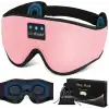 LC-dolida 3D Uyku Maskesi - Bluetooth Kablosuz Müzik - Pembe