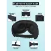 LC-dolida 3D Uyku Maskesi - Bluetooth Kablosuz Müzik - Siyah