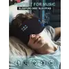 LC-dolida 3D Uyku Maskesi - Bluetooth Kablosuz Müzik - Siyah