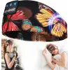 LC-dolida Uyku Maskesi - Kablosuz Kulaklıklar - Bluetooth 5.2 - Sanatsal Kelebek