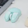 Lomiluskr Sevimli Tavşan 2.4G Kablosuz Sessiz Mouse - Mavi Tavşan