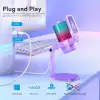 MAONO USB RGB Işıklı Kondenser Oyun Mikrofonu