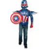 MARVEL Cadılar Bayramı Kaptan Amerika Kostümü - S (4-7 Yaş)