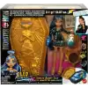Monster High Doll Cleo De Nile Altın Glam Kılıf Güzellik Seti