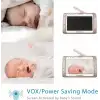 Moonybaby 5 Uzun Menzilli 2 Kameralı Bebek Monitörü, WiFi Gerekmez