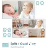 Moonybaby Split 50 Düşük EMF Kablosuz Bebek Monitörü - 2 Kamera