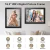 Nethgrow 16.2 Inc Büyük Dijital Resim Çerçevesi  32GB 1258x930 IPS Ekran
