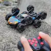 Nexbox Cool 8 Wheels El Kumandalı RC Akrobasi Araba Oyuncakları - Mavi