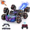 Nexbox Cool 8 Wheels El Kumandalı RC Akrobasi Araba Oyuncakları - Mor