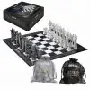 Noble Collection Harry Potter Wizards Satranç Seti - Siyah/Beyaz
