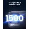 OmniStar L80 4K Projektör WiFi ve Bluetooth, 1500 ANSI Lümen Yerel 1080P